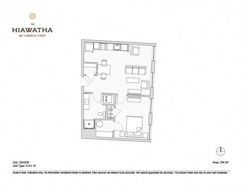 One Bedroom One Bath Apartment Centrally located on Longfellow Square in Portland Maine.  Walk to Old Port restaurants, Downtown Offices, and Entertainment Venues. Features In-Unit Laundry, Kitchen and Bathroom. Pet Friendly, Gym, 2nd Floor Lounge, On-Site Parking.